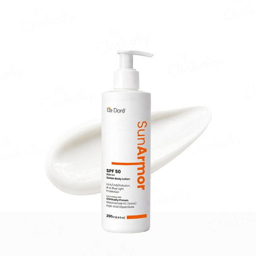 Le Dore Sunarmor Detan Body Lotion Sunscreen SPF 50 PA+++